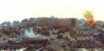  38 (1) Франц Рубо. Панорама «Оборона Севастополя». Фрагмент «У оборонительной башни Малахова ...jpg
